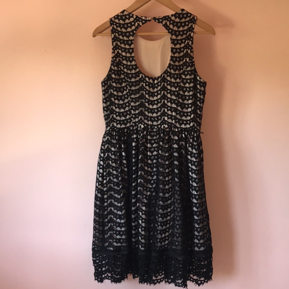 Lace Overlay Dress - Picture 2 of 8